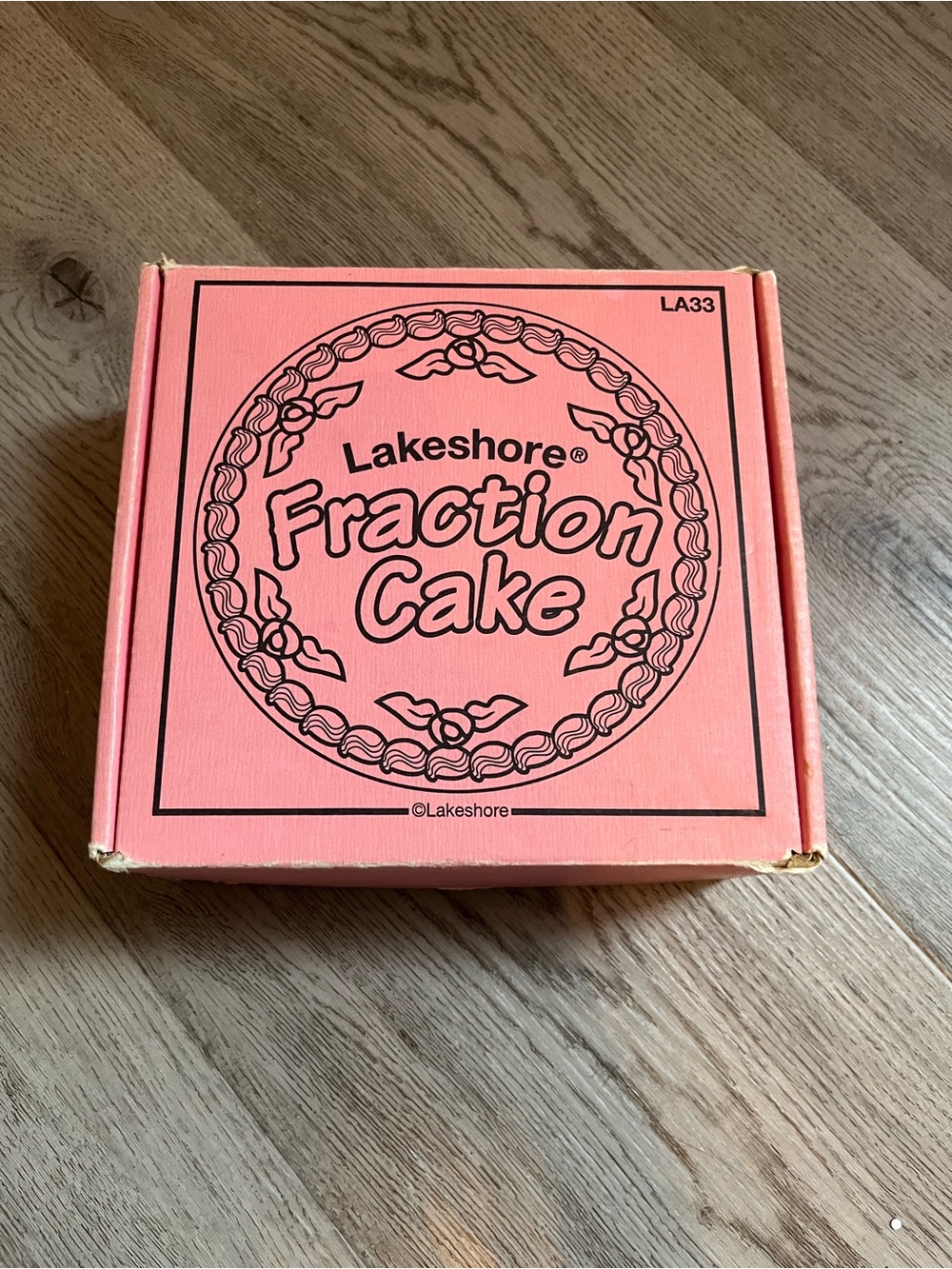 Lakeshore Fraction Cake Learning Toy